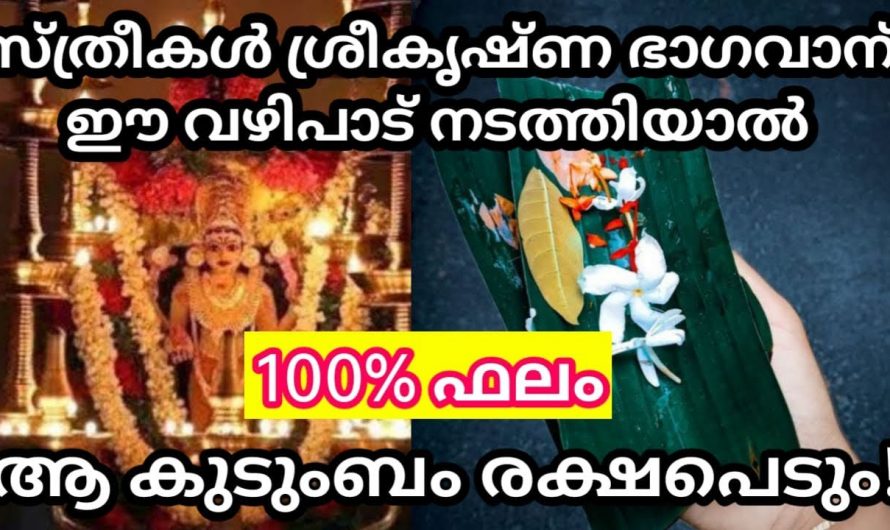 കണ്ണന്റെ അനുഗ്രഹം നാമെല്ലാവരും വന്ന നിറയുന്നതിന്  ഇതൊന്നു കണ്ടു നോക്കൂ.