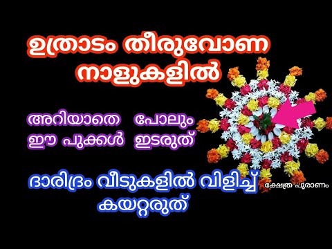 പൂക്കളം ഇടുമ്പോൾ ഇത്തരം കാര്യങ്ങൾ നിങ്ങൾ ശ്രദ്ധിക്കാറുണ്ടോ? ദോഷങ്ങൾ വരുത്തി വയ്ക്കാവുന്ന ഇത്തരം കാര്യങ്ങൾ ആരും അറിയാതെ പോകരുതേ.