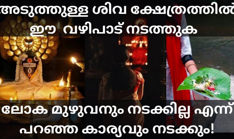 ജീവിതത്തിൽ നടക്കാതെ പോകുന്ന എല്ലാ ആഗ്രഹങ്ങളും നടക്കുന്നതിന് ഈ ഒരു വഴിപാട് മാത്രം മതി.  ഇതിനെ നിസ്സാരമായി കാണരുതേ.