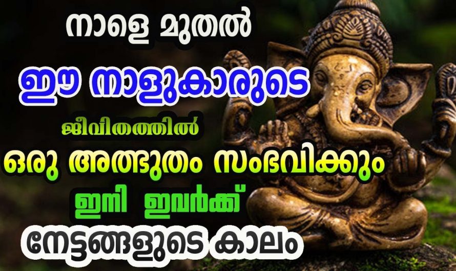 അത്ഭുതകരമായിട്ടുള്ള മാറ്റങ്ങൾ ജീവിതത്തിൽ ഉണ്ടാക്കുവാൻ സാധ്യതയുള്ള ഈ നക്ഷത്രക്കാരെ കുറിച്ച് ഇതുവരെയും അറിയാതെ പോയല്ലോ ഈശ്വരാ.