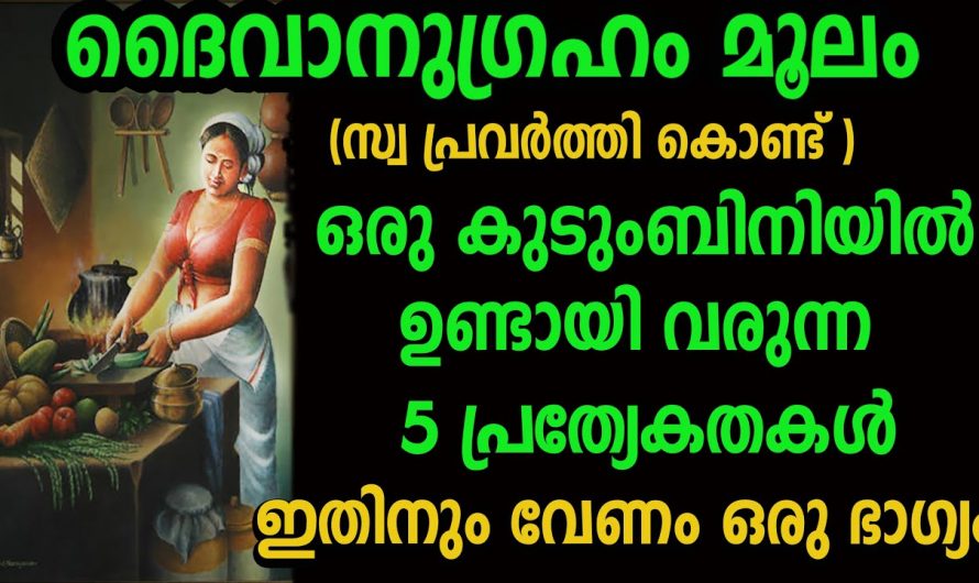 ഒരു കുടുംബിനിയിൽ തീർച്ചയായും ഉണ്ടായേക്കേണ്ട ഇത്തരം കാര്യങ്ങളെക്കുറിച്ച് ഇതുവരെയും അറിയാതെ പോയല്ലോ ഈശ്വരാ.