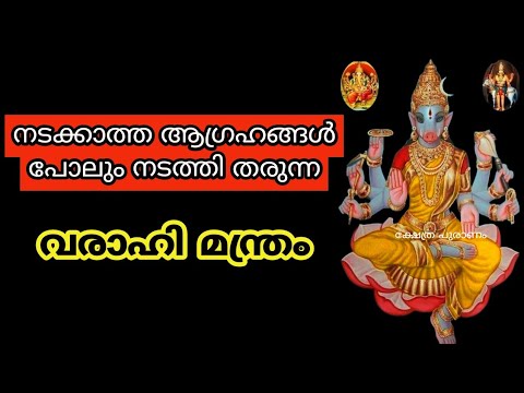 ആഗ്രഹിക്കുന്ന ഏതൊരു കാര്യവും നടന്നു കിട്ടുവാൻ ഈ മന്ത്രം ഇങ്ങനെ ജപിക്കൂ.  ഇതാരും നിസ്സാരമായി കാണരുതേ.