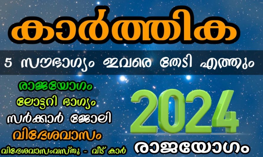 ഈ നക്ഷത്രക്കാർ നിങ്ങളുടെ വീട്ടിലുണ്ടോ എങ്കിൽ ഭാഗ്യമാണ് ഫലം കണ്ടു നോക്കൂ.