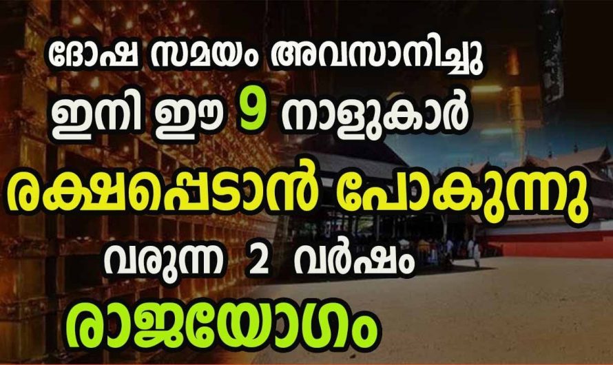 അനുകൂലമായ സാഹചര്യം കൊണ്ട് ഉയരാൻ പോകുന്ന നക്ഷത്രക്കാരെ ഇതുവരെയും അറിയാതെ പോയല്ലോ.