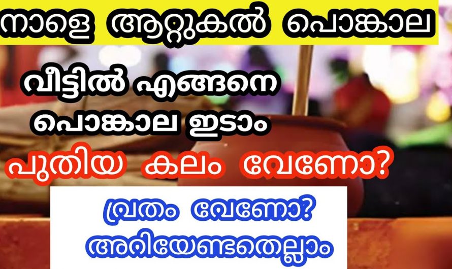 വീട്ടിൽ ആറ്റുകാൽ പൊങ്കാല ഇടുന്നവർ അറിയേണ്ട ഇത്തരം കാര്യങ്ങൾ ഇനിയെങ്കിലും കാണാതിരിക്കല്ലേ.