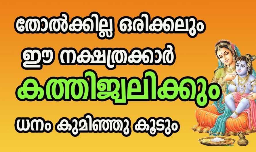 യോഗമില്ല എന്ന് കരുതി മാറി നിൽക്കല്ലേ.  ഈ നക്ഷത്രക്കാർ ഇനി എവിടെയും തോൽക്കില്ല.