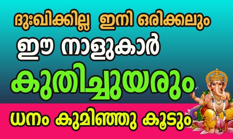 ഈ നക്ഷത്രക്കാരുടെ ജീവിതത്തിൽ ഇനി തോൽവി ഉണ്ടാകില്ല. സാമ്പത്തികപരമായി ഇവർ കുതിച്ചുയരും.