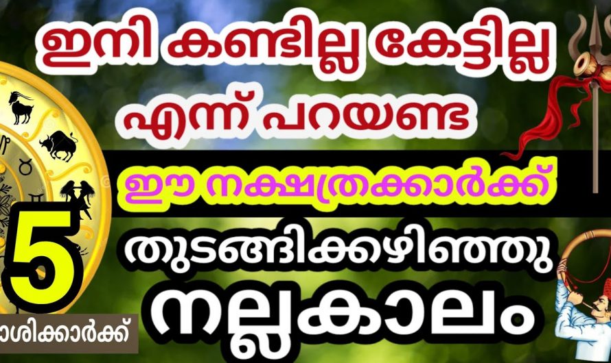 നിങ്ങളുടെ നല്ലകാലം തുടങ്ങി കഴിഞ്ഞു. ഈ രാഷ്ട്രീയക്കാർക്ക് ഇനി ജീവിതത്തിൽ ശുക്രൻ ഉദിയ്ക്കും. കണ്ടു നോക്കൂ.