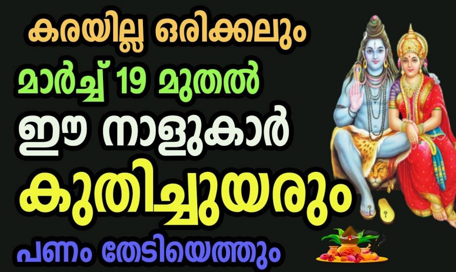 ഈ നാളുകാർ ഇനി കുതിച്ചുയരും. ഇവരെ തേടി പണം വന്നുകൊണ്ടിരിക്കും. ഭാഗ്യമുള്ള നക്ഷത്രക്കാർ ആരൊക്കെയാണെന്ന് നോക്കൂ.