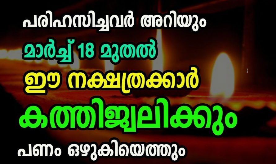 ഇനിയങ്ങോട്ട് തോൽവി ഇല്ല. ഈ നക്ഷത്രക്കാർക്ക് ഇനി രാജയോഗസമയം. കാണാതെ പോവല്ലേ.