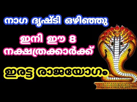 നാല് ജന്മങ്ങളായി തുടരുന്ന നാഗദോഷം ഇതാ അവസാനിക്കുന്നു ഈ നക്ഷത്രക്കാർക്ക് ഇനി രാജയോഗ സമയം.